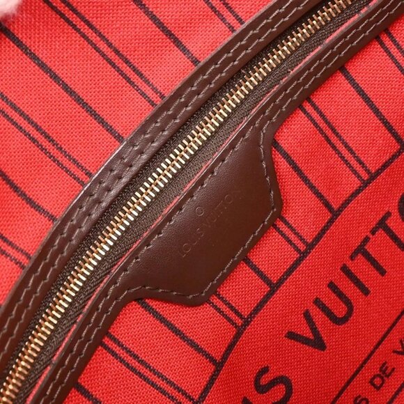 Louis Vuitton Damier Neverfull PM Tote Handbag N40600 AR1185 155408 - Picture 9 of 10